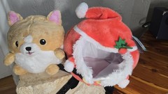Squishable Undercover 9″ Corgi Santa Costume Plush Stuffed Animal Christmas New