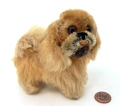 Steiff Lot 7 Distressed 1960s -70s Dog Puppet Chick Raven Sheep 3 ID As Is Vtg