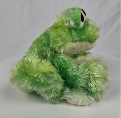 Ganz Webkinz Frog HM162 Tie Dye Plush Green Stuffed Animal Retired No Code Toy