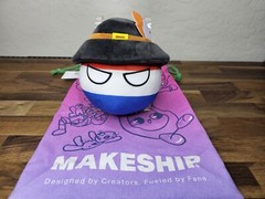 Makeship Drew Durnil Netherlands Countryball Plushie Only 1,224 Made NEW