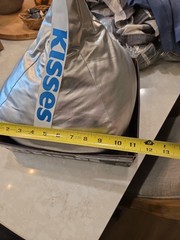 Hershey’s Kisses Collectible Weighted Plush Large Silver Stuffed Toy 2024