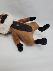 VLCM Rabid Ferret Plush Vampire Ferret Stuffed Animal Mad Ferret Fangs 9″