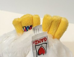Webkinz White Duck With Tag/ Original Code Ganz