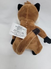 VLCM Rabid Ferret Plush Vampire Ferret Stuffed Animal Mad Ferret Fangs 9″