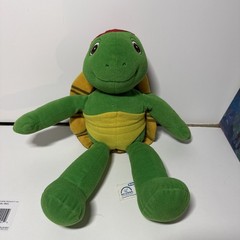 Vintage Franklin The Turtle Talking Plush 14” ©1986 Kidpower Tested Works Great