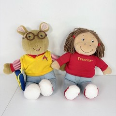 Vtg PBS Kids Arthur Francine Plush Eden 90s Nostalgia Collectibles