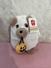 New American Greetings Golden Retriever Dressed As a Ghost Plush Puppy Dog Pup