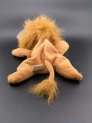 Vintage NWT Floppy Friends Clarence 1997 Plush Lion Beanie