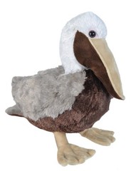 Pelican 15″ tall plush Cuddlekins stuffed animal bird toy made by Wild Republic