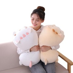 Panda Plush Animal, Cute Panda Plushie Cylindrical Body Pillow Gifts for , Va…