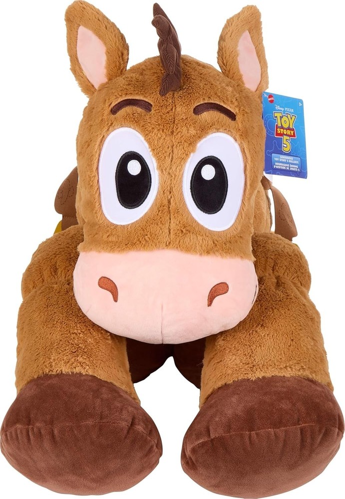 Mattel Disney Pixar Toy Story 5 Ginormous Bullseye Plush 24″ XL NEW
