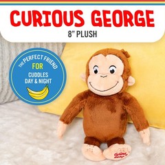 Curious George Monkey Stuffed Animal Plush Toys Soft Cutest Cuddle Plushie Gi…
