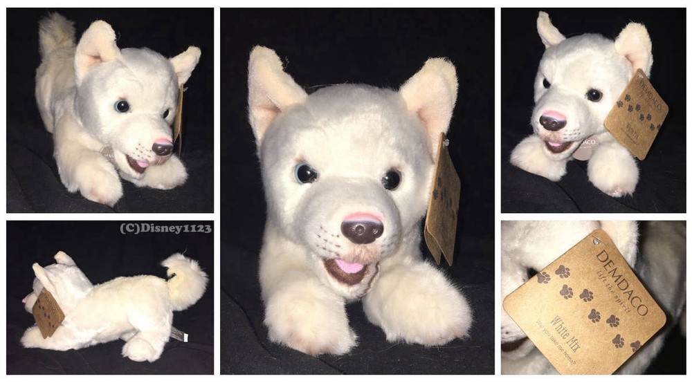 Demdaco Husky Mix Mixed Breed Dog Plush