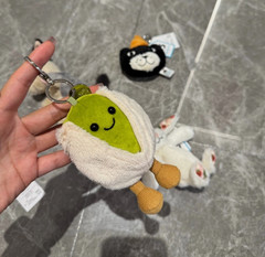 Jellycat Amuseables Horatio Pistachio Bag Charm – Cute Keychain Toy Gift NWT HOT