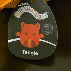 Original Squishmallows TANGIE Orange Bat 8″ Select series 2024