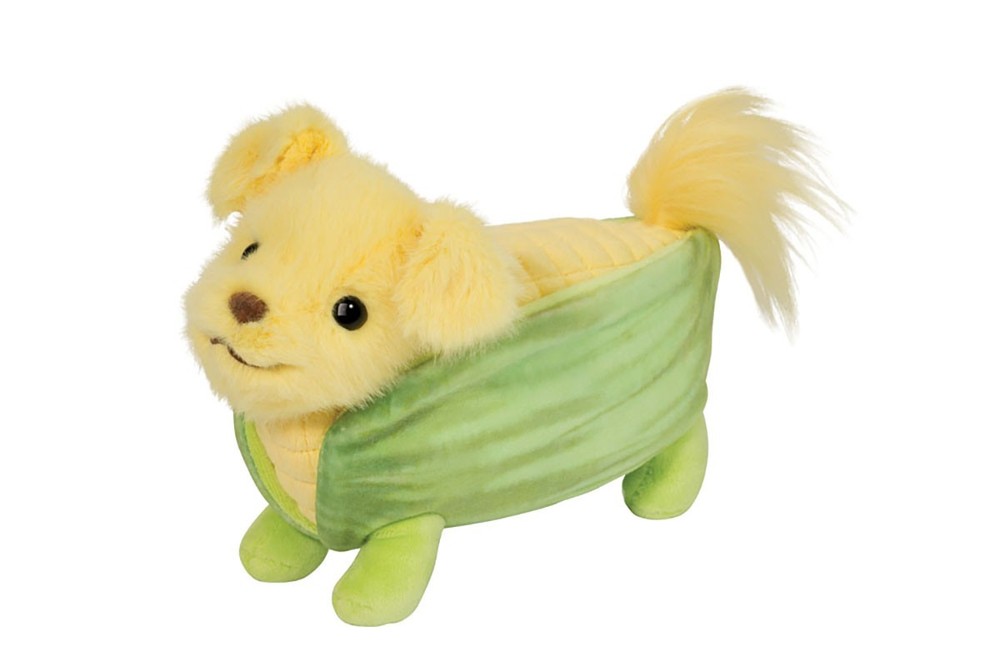 Douglas Kernal Corn Dog Plush Stuffed Animal Toy, 7″