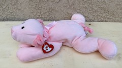 Vintage Ty Pillow Pal * Oink The Pink Pig * Brand New w/ Tags