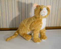 Josie and The Pussycats MOVIE plush orange stripe tabby cat 14″ Universal Studio