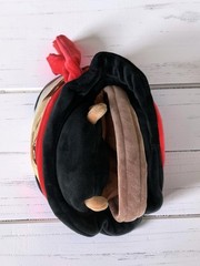 Squishmallow Hans Hedgehog Pirate Costume Candy Pail Basket Halloween Plush Kids