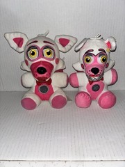 Funko 2017 FNAF White/Pink Foxy Plush 8-inch Mangle Funtime