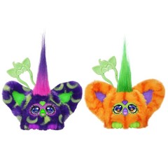 Furblets 2 Pack of Fall Edition Mini Friends Trick-Ee & Boo-Kin, Electronic P…