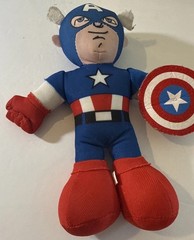 Captain America Marvel Super Hero Squad Stuffed Plush by Good Stuff