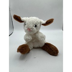 Imagine Nation Kids Plush Bunny Rabbit White Brown Two Tone Stuffed Animal Toy