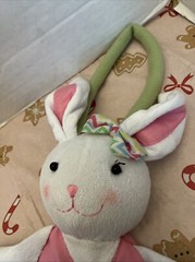 Cbocs Easter Bunny Plush Little Girls Purse Handbag Stuffed Animal Toy