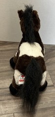 Gantz Webkins Brown & White Pinto Pony Horse Black Mane Plush Very Clean Soft