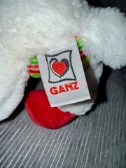 Ganz Webkinz Holiday Christmas “Minty Moose” Rare Stuffed Plush NO CODE