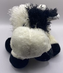 GANZ Webkinz Lil ‘Kinz Cow HS003 Plush Black & White Animal Stuffed Toy No Code