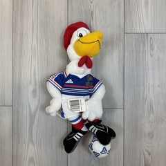 NWT Adidas FIFA Rooster Soccer Plush 15″ France Advertising Stuffed Animal Rare