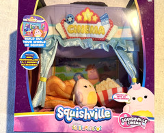 Squishville by Squishmallows Cinema Playset Mini Squishmallows + Accessories New