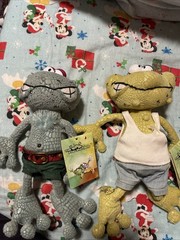 1990s Diddl Fritt and Friedl of The Frog-Brothers Plushies EUCWT!