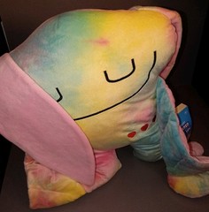 Weighted Plush Toy Machine Washable Calming Stuffed Sprinx Pastel Tie-dye & Pink