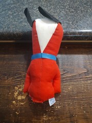 Vintage Dog Cotton 70’s Dog Beagle Carnival Prize Floral Flowers Ramona Toy Co.