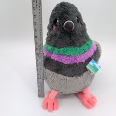 Squishable Pigeon Plush 15″ Standard Size Stuffed Animal Bird SQU-122176 NWT