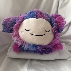 Squishmallows Original 12” Woxie The Magenta Bigfoot Sleepamallows
