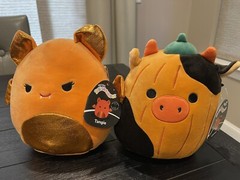 Squishmallows 8” Pumpkin CONNOR & TANGIE Select Series Mallow Mash 2024 NEW!