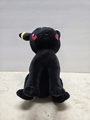 Pokemon Umbreon TOMY Plush Soft Toy 8″ 2017 Stuffed Sitting Position