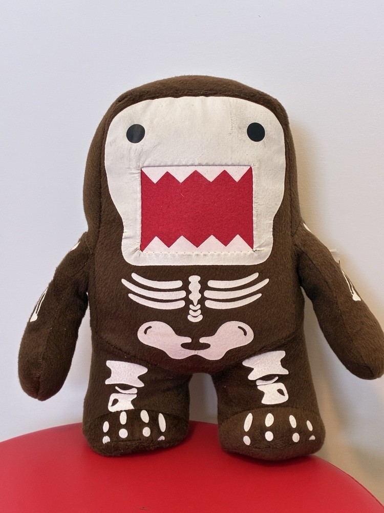 Skeleton Domo-Kun Plush Collectible 2011 Rare 10 Inch Stuffed Toy with Tag