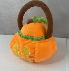 Stuffed Plush Pumpkin Baby Basket by Joyin Pumpkin Only Zipper Closure