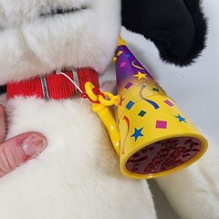 Jester Snoopy Millennium 2000 Plush Limited Macys 25” New Year’s Eve Vintage