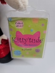 Kitty’Tude Cats with Attitude PARIS Bestever 2003 Poseable Plush 12″ W/Tag