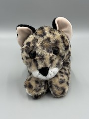 Cheetah Plush Leopard Wild Cat Stuffed Animal 13” Plush New England Toy LLC