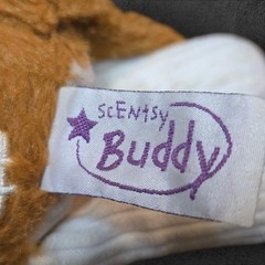 7″ Scentsy Buddy Clip Hobo the Cat Plush Sunkissed Citrus Scented- Retired- HTF