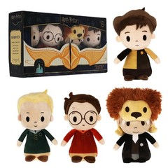 Preferred Harry Potter Quidditch 4 Pc Plush Set – Harry Potter, Draco Malfoy,…
