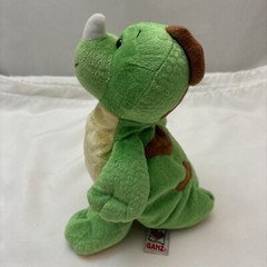 Key Lime Dino Dinosaur Green HM185 Webkinz Ganz Plush 9″ Toy Lovey No Code