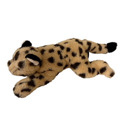 FAO Schwarz Cheetah Plush Stuffed Animal Spotted 11″