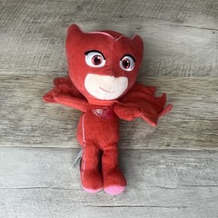 PJ Masks Owlette Plush 9” Red Just Play Stuffed Animal Toy Doll Figure